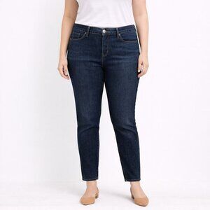 7 For All Mankind Women Roxanne Jean Low Rise Straight Leg Stretch Denim Size 27